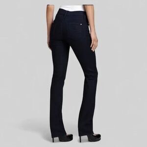 James Jeans Women's Hunter Mid-Rise Straight Leg Jeans  Size 30  Seduction II